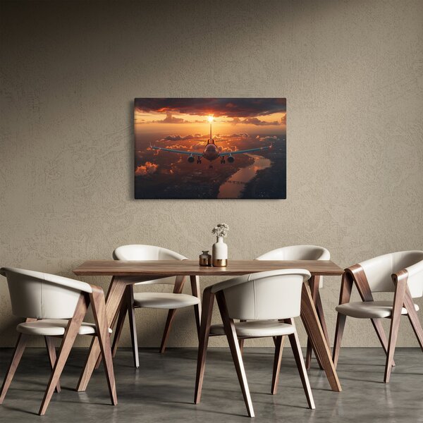 Tablou - Avion de transport (90x60 cm)