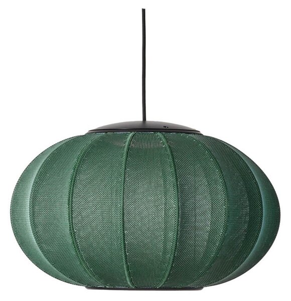 Lustră Pendul Made By Hand, Verde, dormitor, Țesătură / Textil