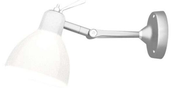 Lampă de perete Rotaliana, Metalic, Camera de zi, Metal