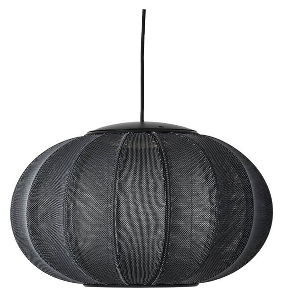 Lustră Pendul Made By Hand, Negru, dormitor, Țesătură / Textil