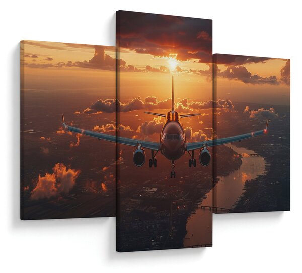 Tablou - Avion de transport (90x60 cm)