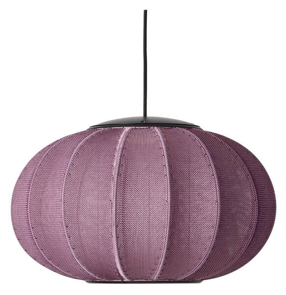 Lustră Pendul Made By Hand, Violet, dormitor, Țesătură / Textil
