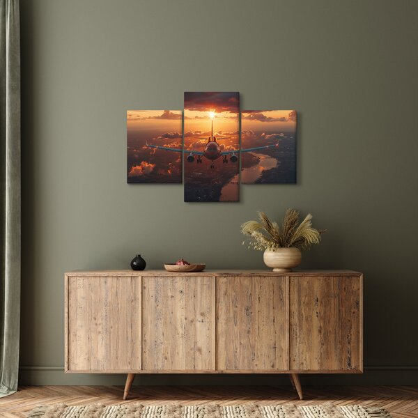 Tablou - Avion de transport (90x60 cm)