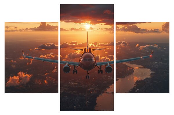 Tablou - Avion de transport (90x60 cm)