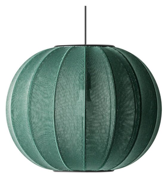 Lustră Pendul Made By Hand, Verde, dormitor, Țesătură / Textil