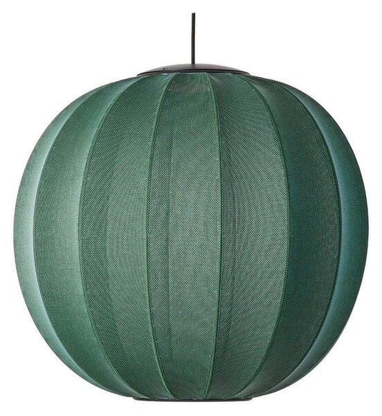 Lustră Pendul Made By Hand, Verde, dormitor, Țesătură / Textil