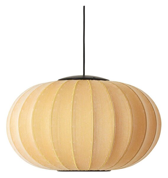 Lustră Pendul Made By Hand, Galben, dormitor, Țesătură / Textil