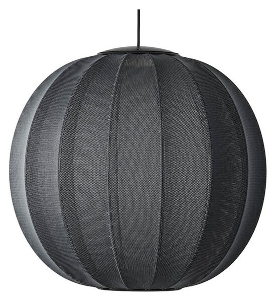 Lustră Pendul Made By Hand, Negru, dormitor, Țesătură / Textil