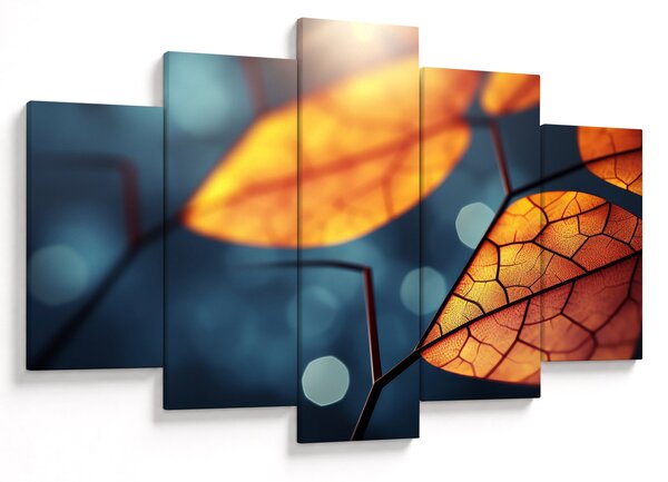 Tablou - Textura frunzelor (150x105 cm)