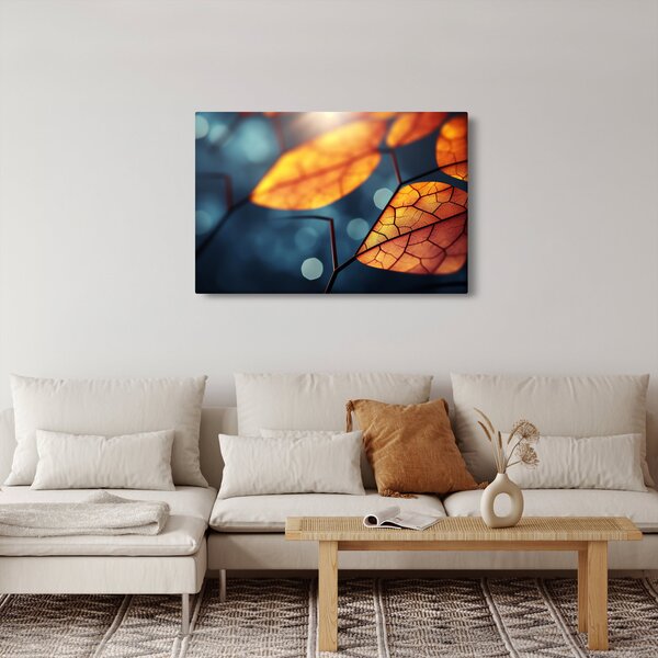 Tablou - Textura frunzelor (90x60 cm)