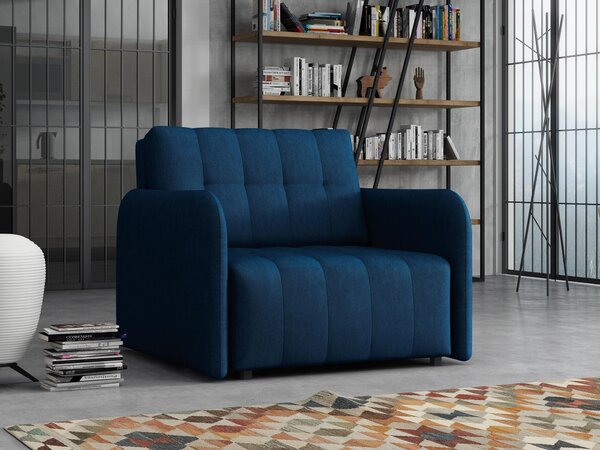 Fotoliu Aquarin IAlbastru, 9x10x10cm, Tapiterie, PicioarePicioare: Metal, Plastic, Mobilier deja asamblatMobilier deja asamblat