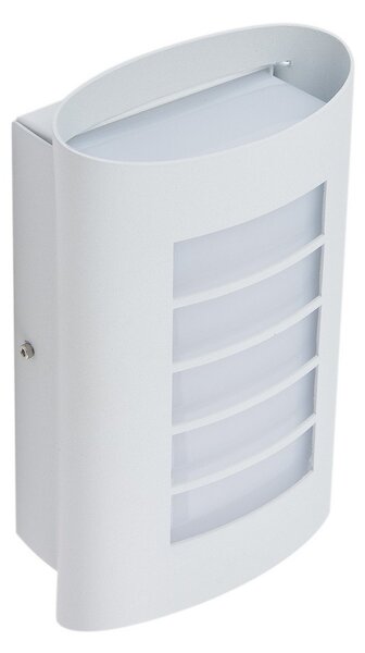 Lămpi de exterior Lindby, Ismael, Alb, Balcon, Aluminiu, Modern