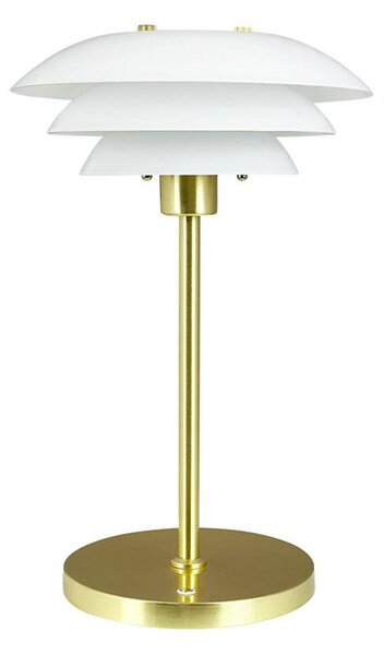 Lampă de masă Dyberg Larsen, DL20, reglabil, Auriu / Alamă, dormitor, Metal, Design