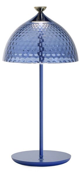 Lampă de masă Kartell, Albastru, dormitor, Aluminiu