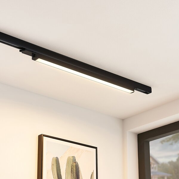 Arcchio Harlow LED, negru, 69 cm, 3.000 K, Negru, Studiu / Birou, Aluminiu, Modern