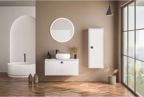 Zuma Line D2311-80-LED Oglindă LED pentru baie cu dimmer 36W/230V 3000/4000/6000K diametru 80 cm IP44