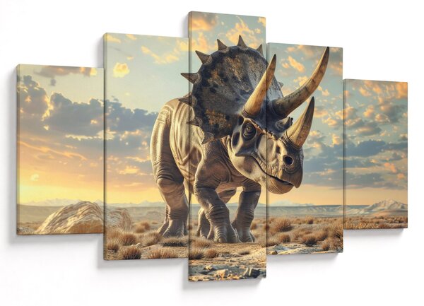 Tablou - Triceratops (150x105 cm)