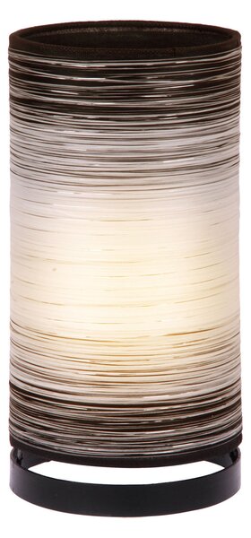 Woru Julie lampă de masă înfășurată cu fire, alb, Alb, Camera de zi / sufragerie, Țesătură / Textil, Design