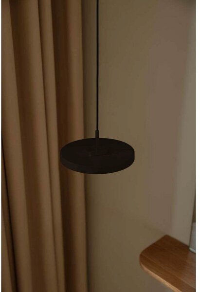 Asteria Lustră Pendul Micro Black/Black Top - UMAGE