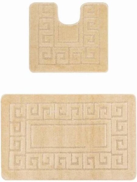 Set 2 covorase baie Ethnic Beige, Diverse Marimi