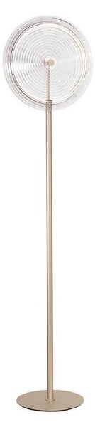 Ondaluce - Lampă de podea LED cu dimmer JOKEY LED/15W/230V 170 cm auriu/transparent