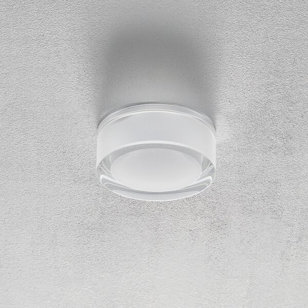 Wever & Ducré Lighting WEVER & DUCRÉ Mirbi IP44 1.0 LED lampă încastrată rotundă, reglabil, Alb, Baie, Plastic, Design, Corpuri de iluminat încastrate rotunde