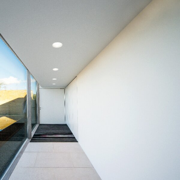 Wever & Ducré Lighting WEVER & DUCRÉ Reglare adâncă încastrată 2.700K alb, reglabil, Alb, Camera de zi / sufragerie, Metal, Modern, Corpuri de iluminat încastrate rotunde