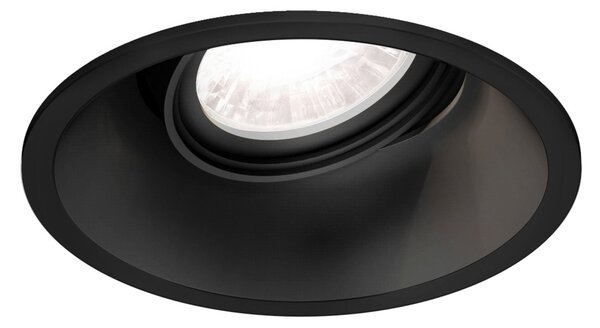 Wever & Ducré Lighting WEVER & DUCRÉ Deep Adjust încastrat 2,700K negru, reglabil, Negru, Camera de zi / sufragerie, Metal, Modern, Corpuri de iluminat încastrate rotunde