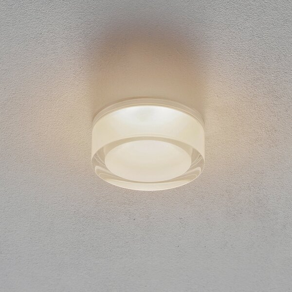 Wever & Ducré Lighting WEVER & DUCRÉ Mirbi IP44 1.0 LED lampă încastrată rotundă, reglabil, Alb, Baie, Plastic, Design, Corpuri de iluminat încastrate rotunde