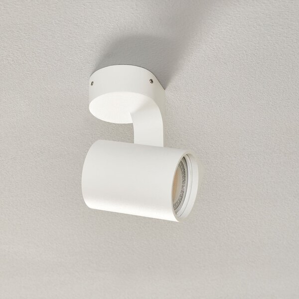 Wever & Ducré Lighting WEVER & DUCRÉ Sqube 1.0 PAR16 spot de plafon alb, reglabil, Alb, Camera de zi / sufragerie, Metal, Modern