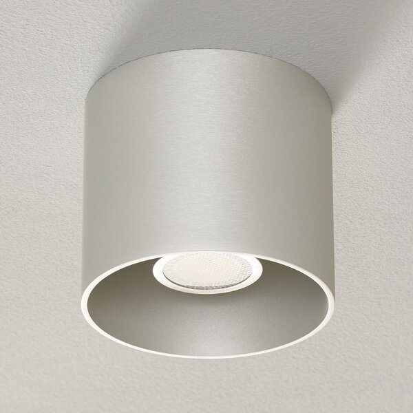 Wever & Ducré Lighting WEVER & DUCRÉ Ray PAR16 plafonieră aluminiu, reglabil, Metalic, Camera de zi / sufragerie, Metal, Modern