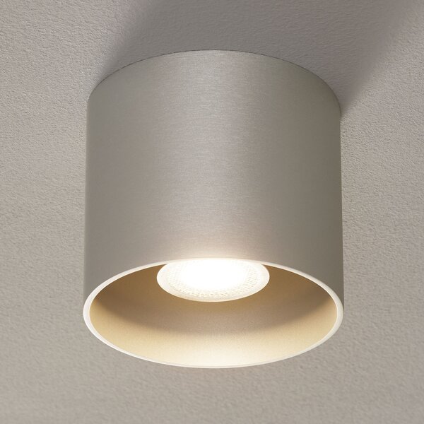 Wever & Ducré Lighting WEVER & DUCRÉ Ray PAR16 plafonieră aluminiu, reglabil, Metalic, Camera de zi / sufragerie, Metal, Modern