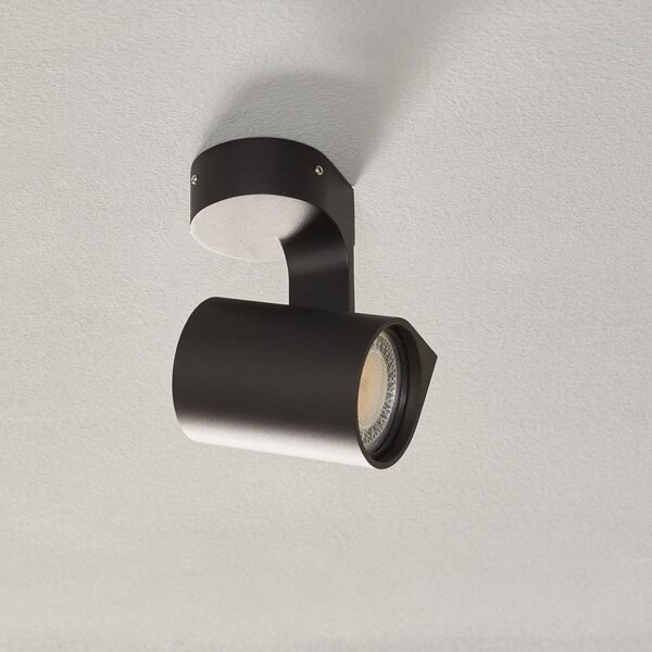 Wever & Ducré Lighting WEVER & DUCRÉ Sqube 1.0 PAR16 spot de plafon negru, reglabil, Negru, Camera de zi / sufragerie, Metal, Modern