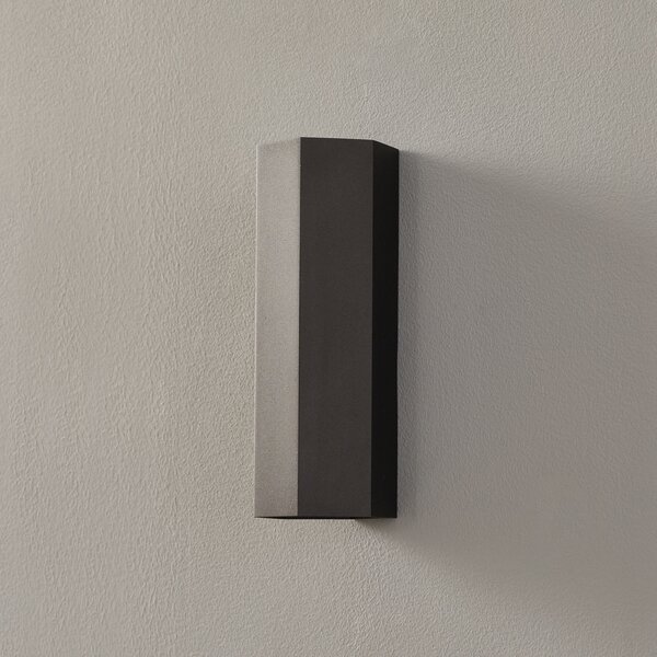 Wever & Ducré Lighting WEVER DUCRÉ Hexo mini 2.0 lampă de perete 20cm negru, reglabil, Negru, Camera de zi / sufragerie, Metal, Modern
