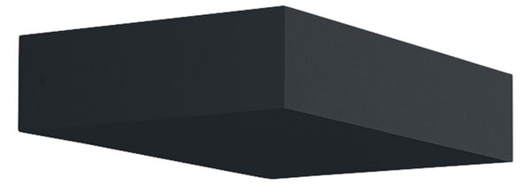 Wever & Ducré Lighting WEVER DUCRÉ Palos 3.0 Lampă de perete 3.000K antracit, reglabil, Negru, Metal, Modern, Priză de perete top