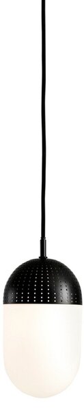 Lustră Pendul Woud, Negru, Camera de zi, Metal