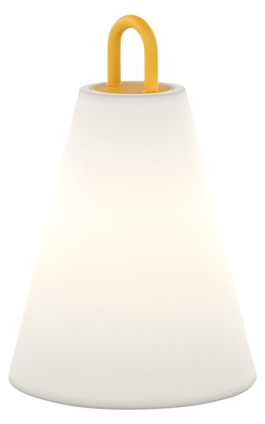 Wever & Ducré Lighting WEVER & DUCRÉ Costa 1.0 LED lumină decorativă opal/galben, Alb, Plastic, Modern