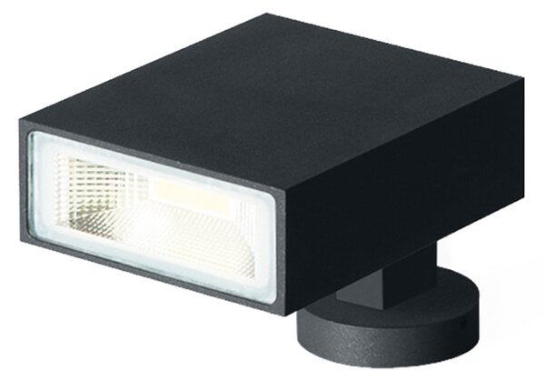 Wever & Ducré Lighting WEVER & DUCRÉ Stake 1.0 LED reflector de exterior negru, reglabil, Negru, Metal, Modern