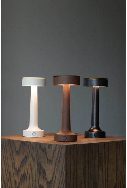 Lampă de masă ANTIDARK, Negru, dormitor, Aluminiu