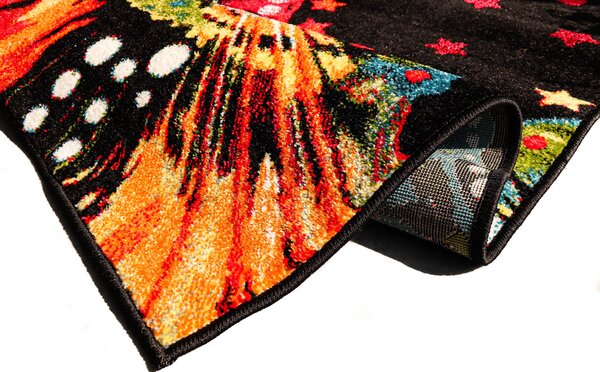 Covor Model Pisica 11011 180, Dreptunghiular, Multicolor Multicolor, Dreptunghi, 80x150
