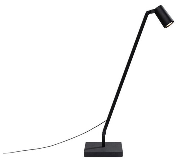 Lampă de masă Nemo Lighting, reglabil, Negru, Studiu / Birou, Aluminiu