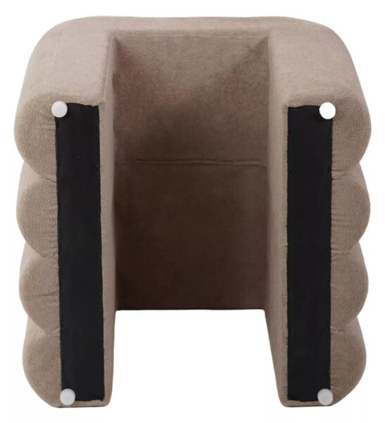 Taburet bej design TICA