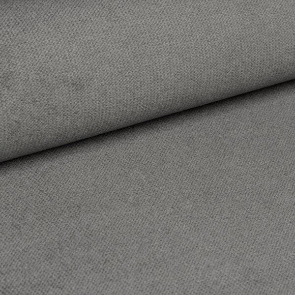 Pat tapitat COMFINO VELVET cu pat suplimentar 120x200 cm, gri