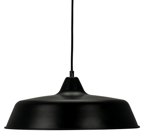 Lustră Pendul Dyberg Larsen, Raw, reglabil, Negru, Camera de zi, Metal, Scandinavă