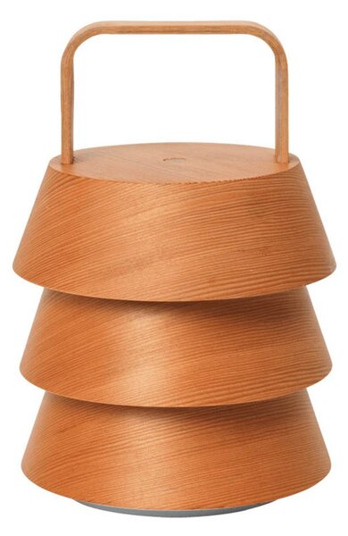 Lampă de masă ferm LIVING, Lemn, Camera de zi, Lemn