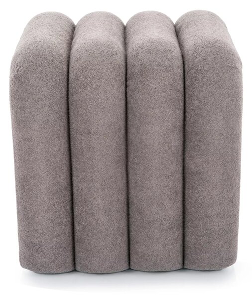 Taburet design gri TICA