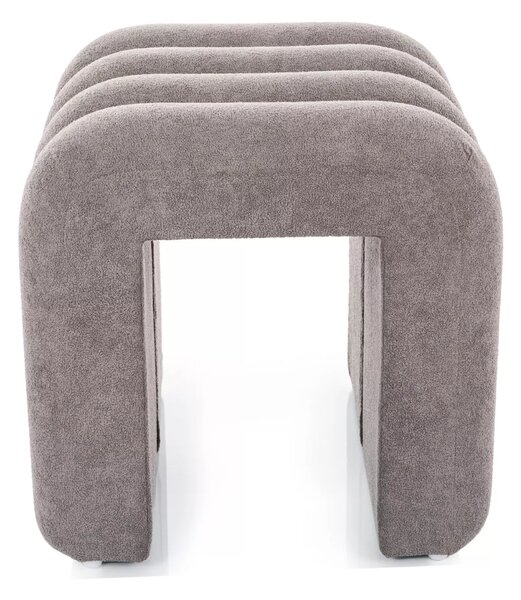 Taburet design gri TICA