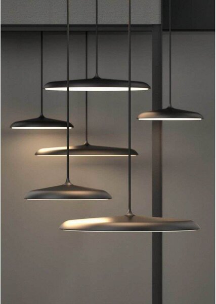 Lustră Pendul DFTP by Nordlux, Negru, Camera de zi, Metal