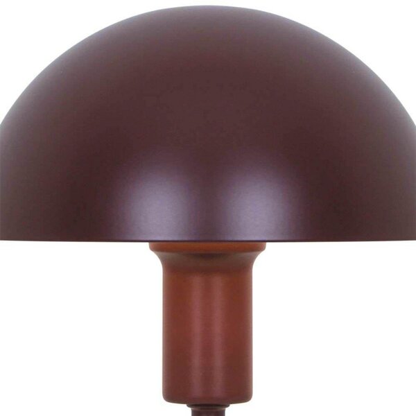 Lampă de masă Nordlux, Ellen mini, Roșu, Camera de zi, Metal, Scandinavă
