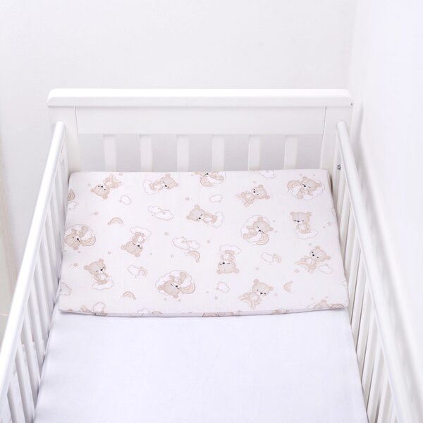 Perna antireflux cu husa detasabila bumbac 40x59 cm Kidizi Sleepy Bear
